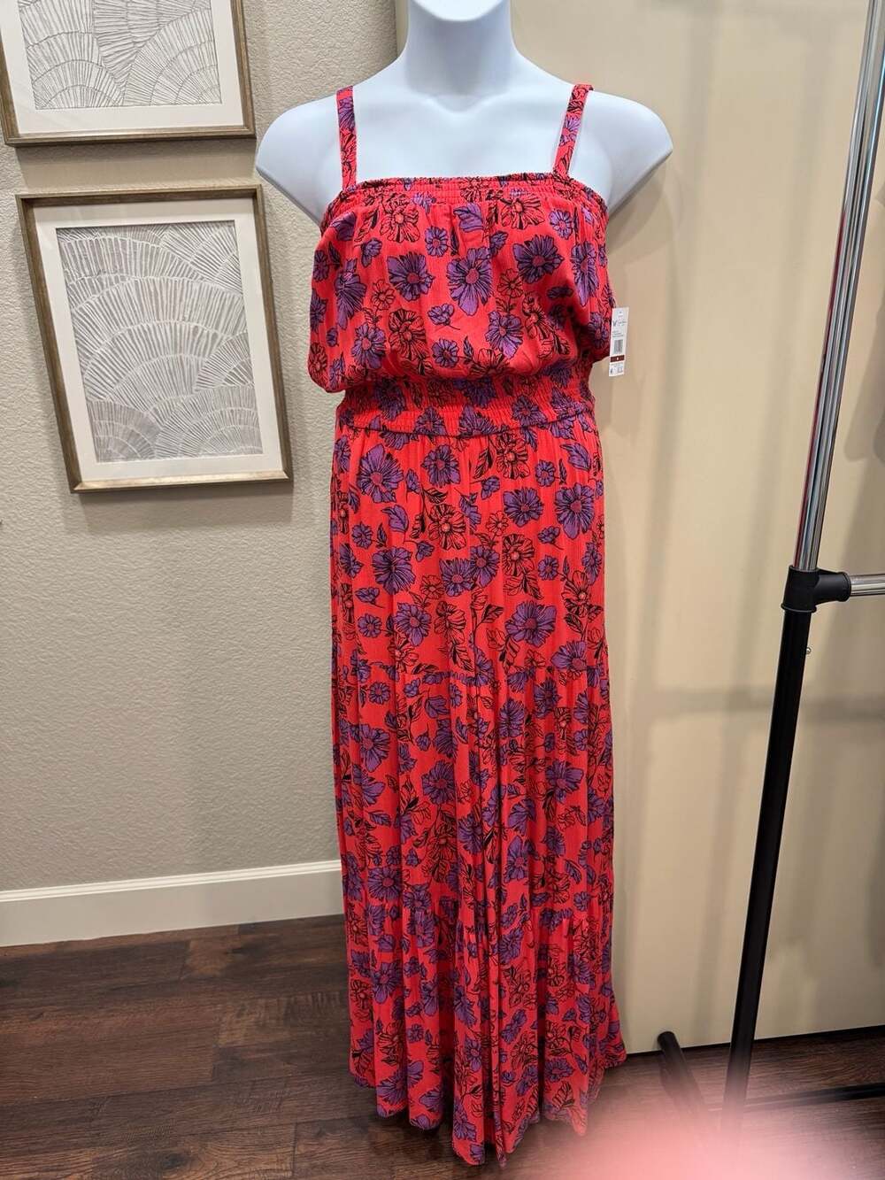 Jessica Simpson 3 Tiered Romper Dubarry-Delicate Floral Medium